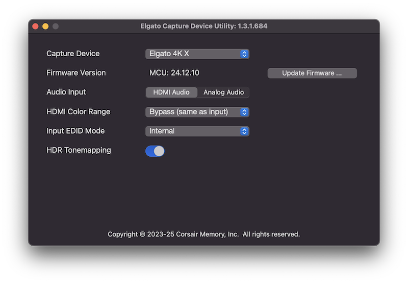 Fixing Elgato 4K X that has no sound — Real-World Home Assistant